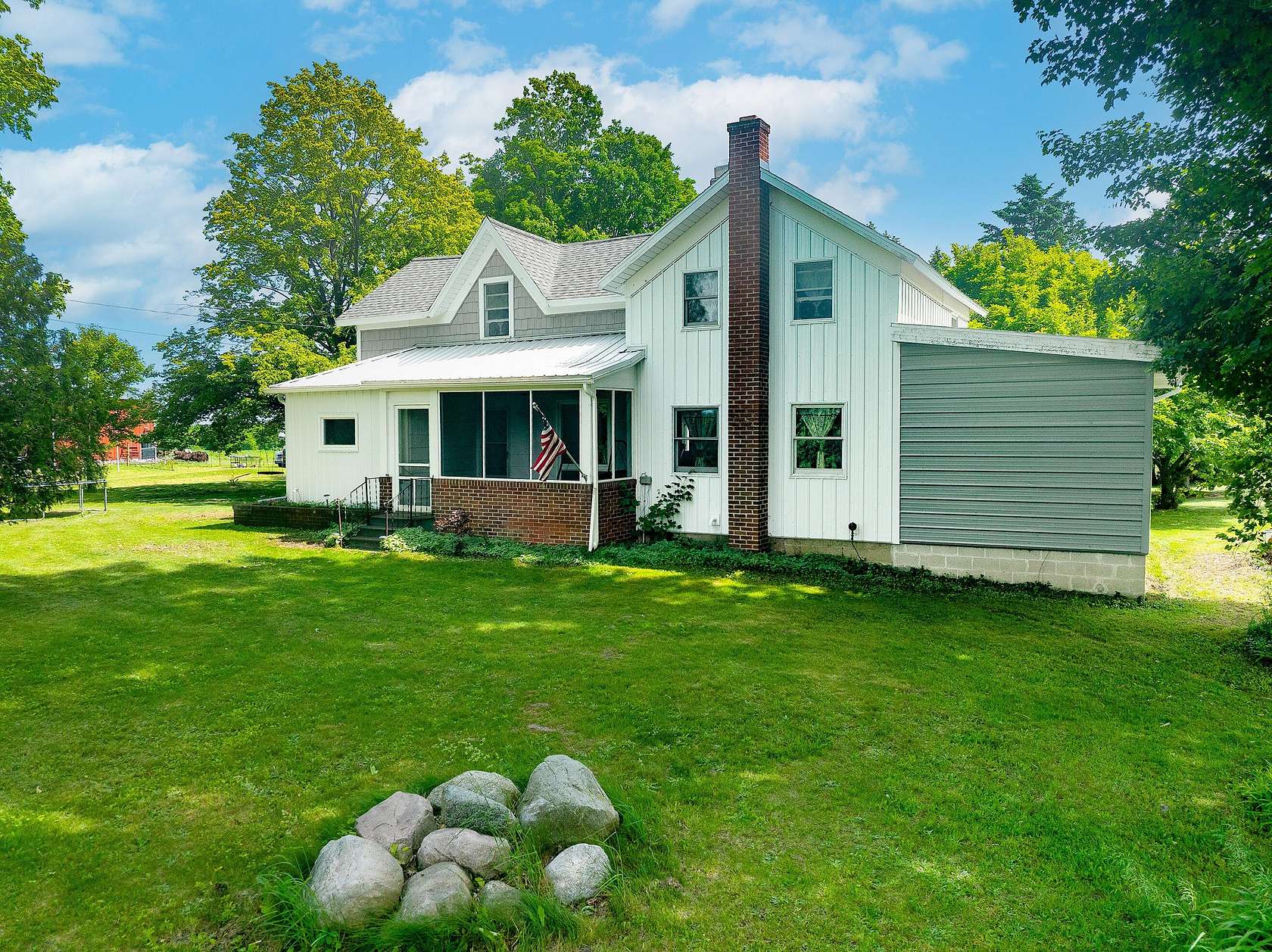 5 Acres of Land with Home for Sale in Shelby, Michigan