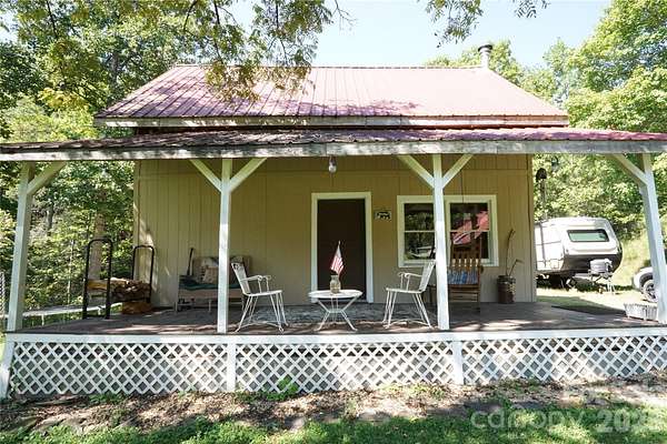 16.5 Acres of Land with Home for Sale in Mill Spring, North Carolina