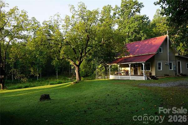16.5 Acres of Land with Home for Sale in Mill Spring, North Carolina