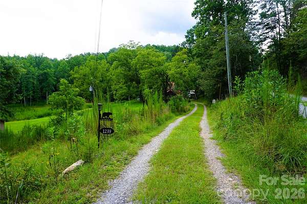 16.5 Acres of Land with Home for Sale in Mill Spring, North Carolina
