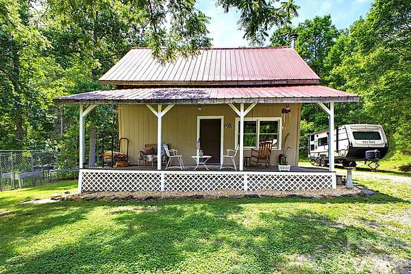 16.5 Acres of Land with Home for Sale in Mill Spring, North Carolina