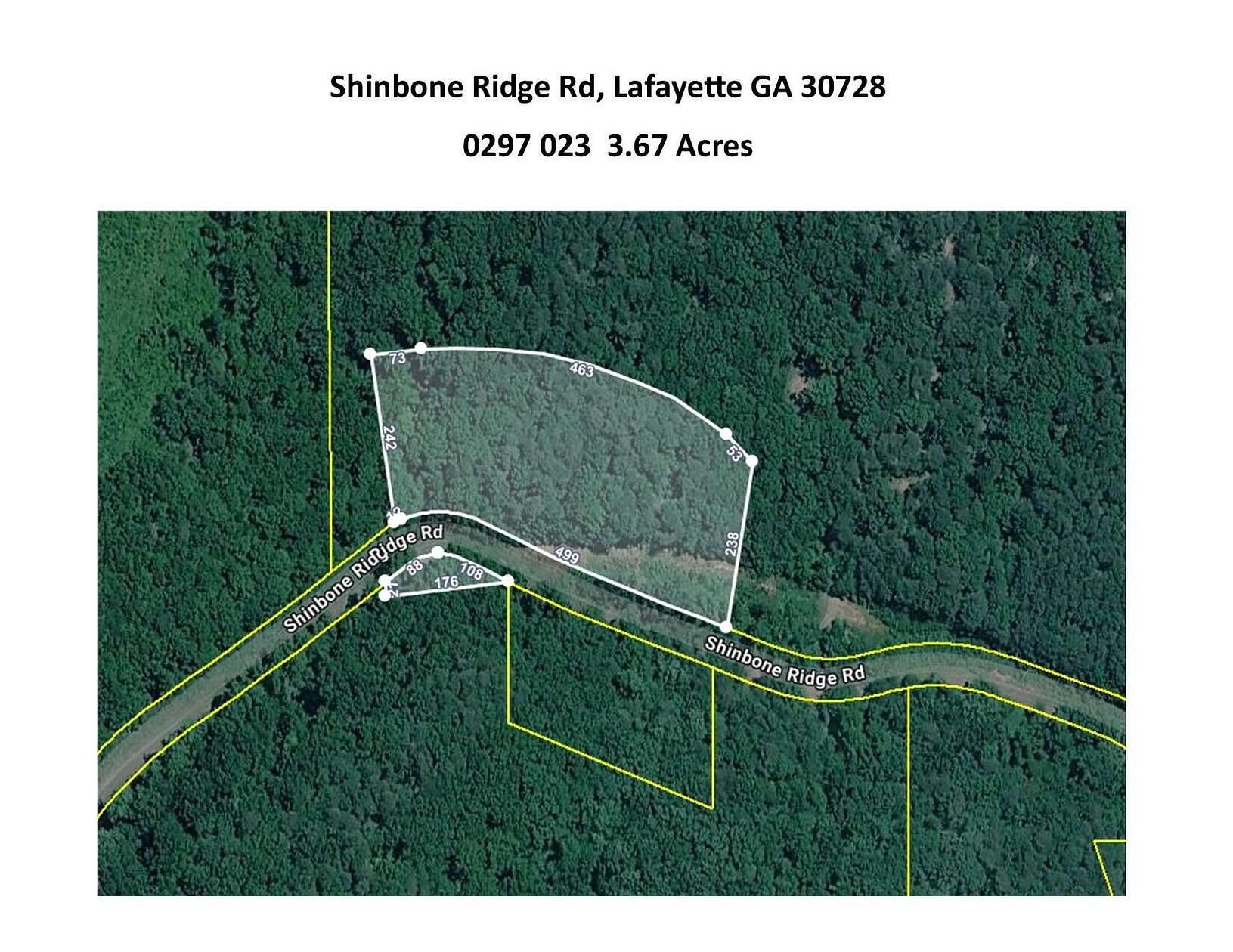 3.67 Acres of Land for Sale in LaFayette, Georgia