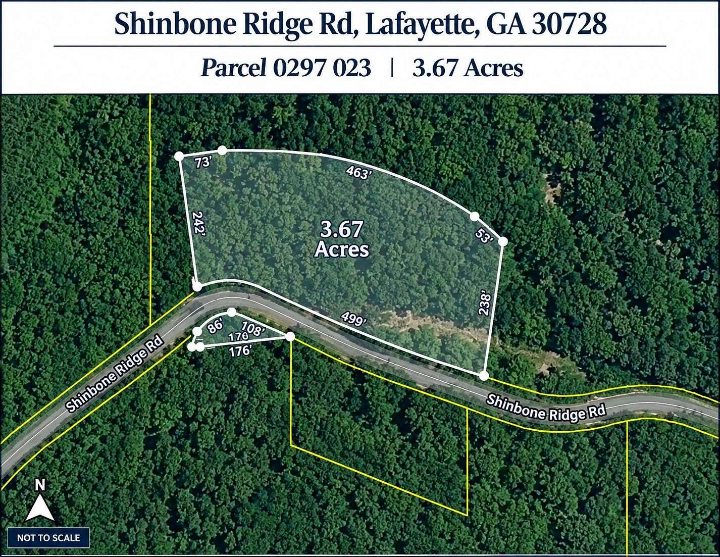 3.67 Acres of Land for Sale in LaFayette, Georgia