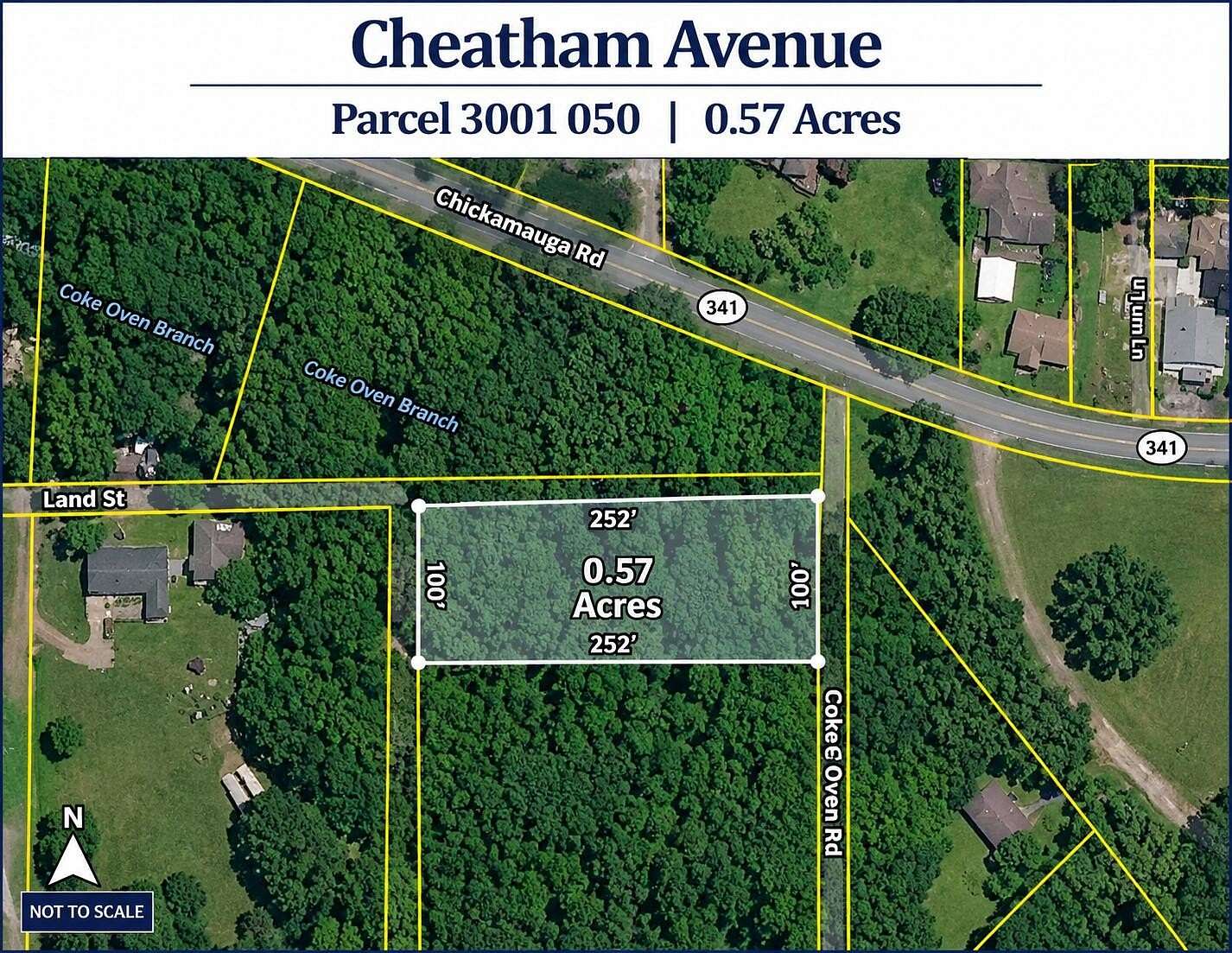 0.57 Acres of Residential Land for Sale in Chickamauga, Georgia