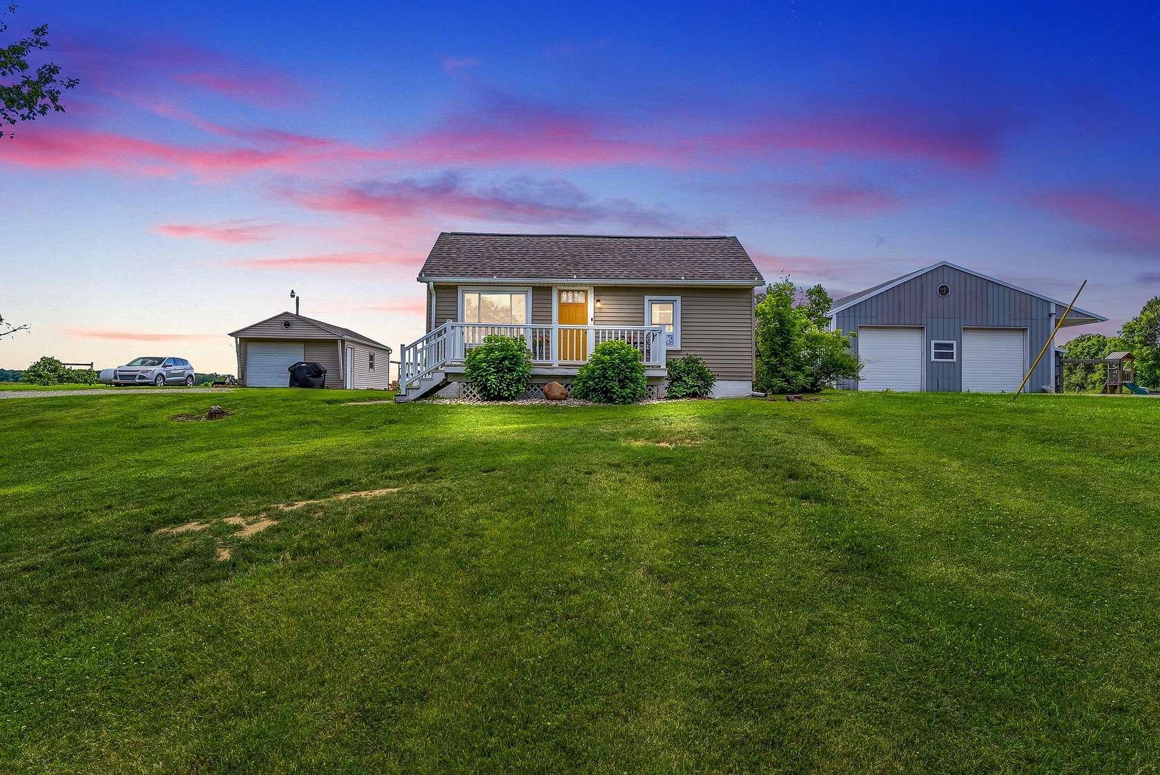 2.8 Acres of Land with Home for Sale in Byron, Michigan
