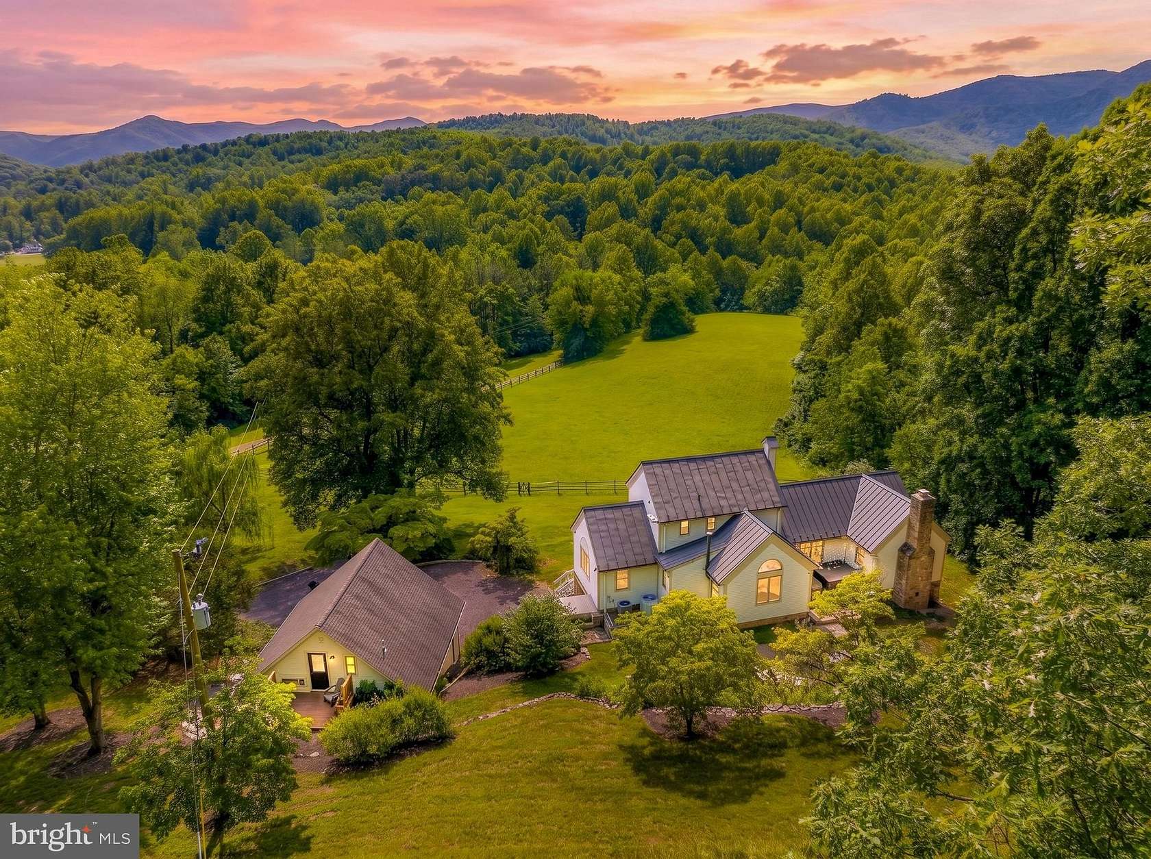 26.3 Acres of Land with Home for Sale in Etlan, Virginia