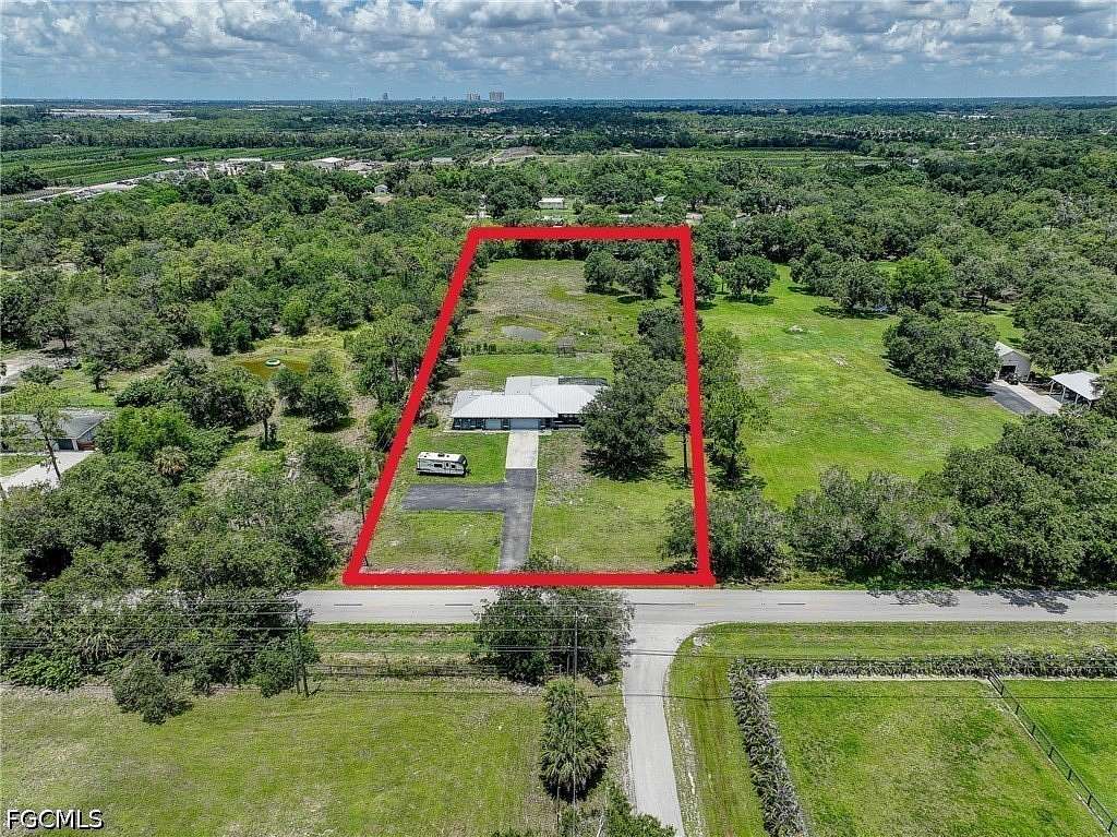 2.23 Acres of Land with Home for Sale in Fort Myers, Florida
