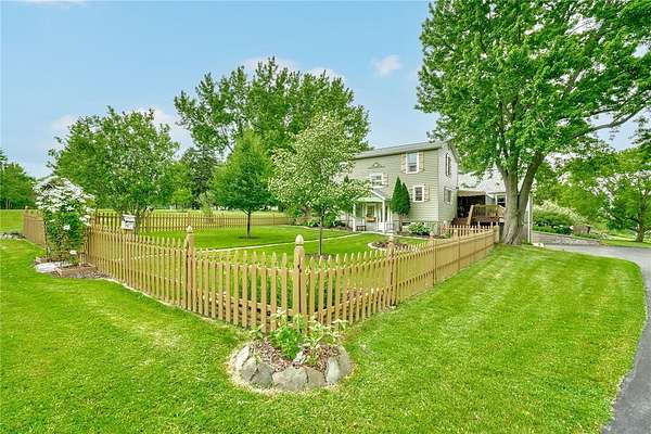6.8 Acres of Land with Home for Sale in Bloomfield, New York
