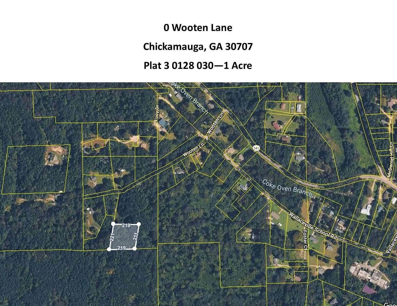 1 Acre of Residential Land for Sale in Chickamauga, Georgia