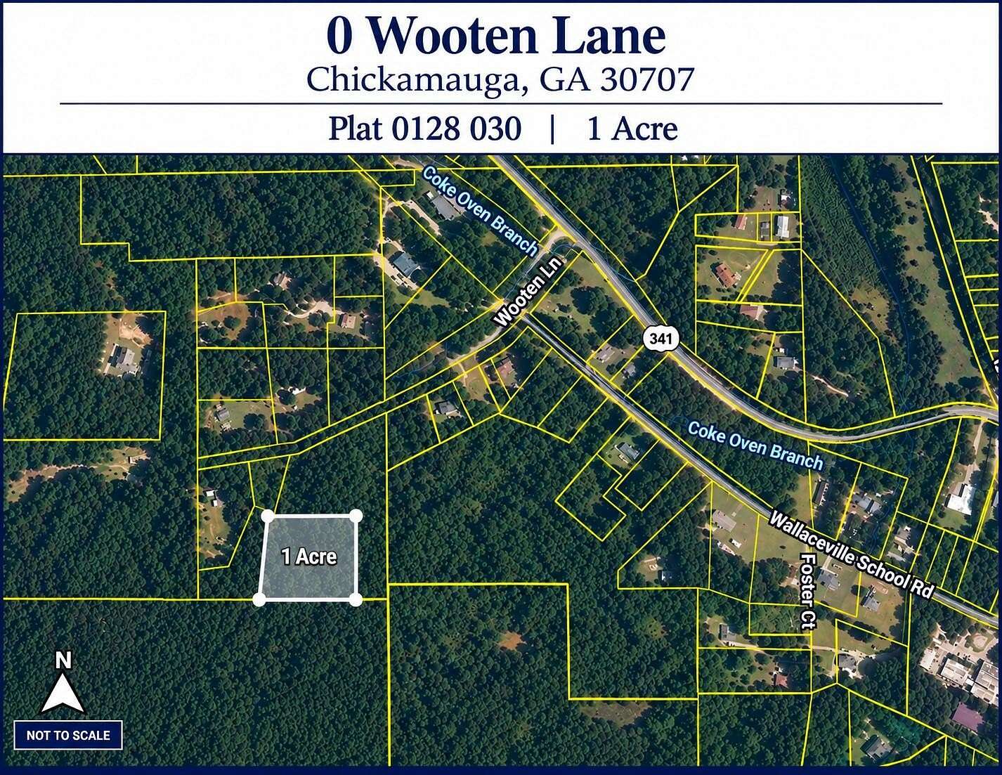 1 Acre of Residential Land for Sale in Chickamauga, Georgia