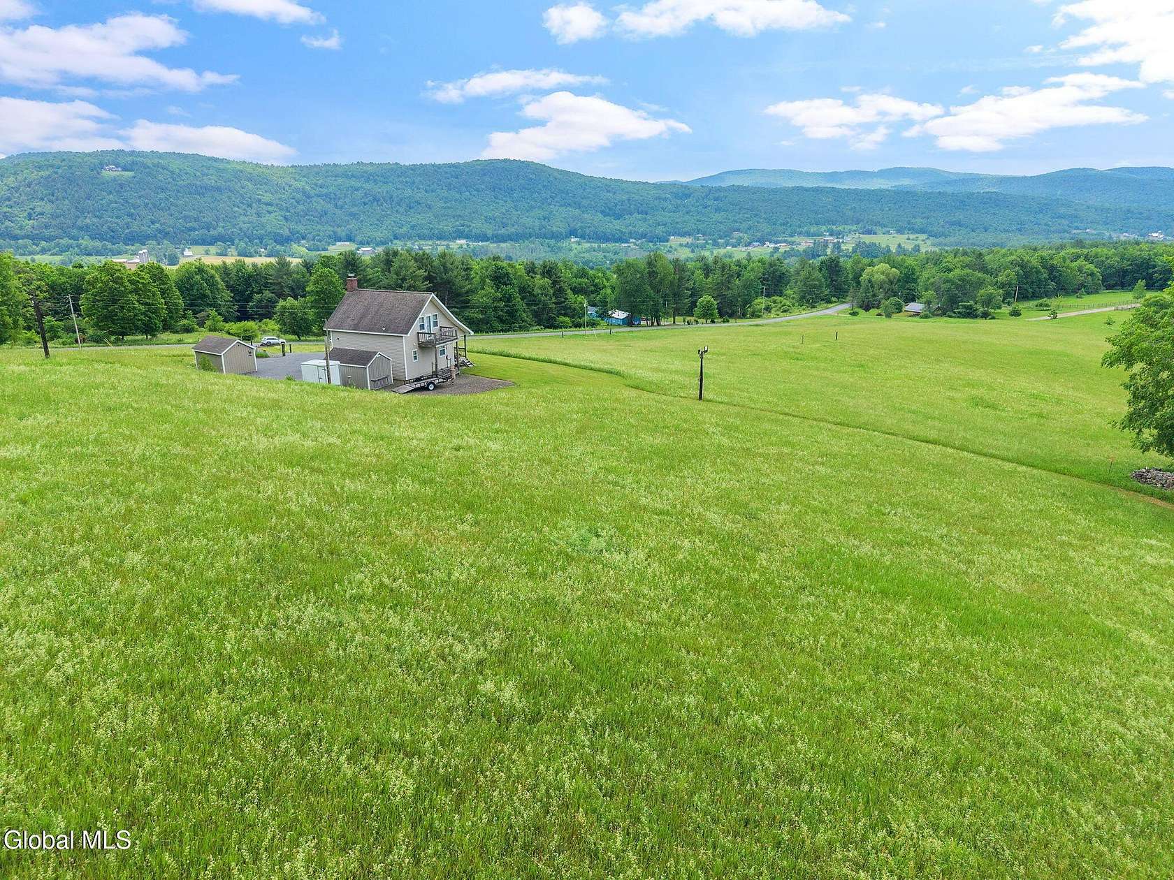 50 Acres of Recreational Land with Home for Sale in Davenport, New York