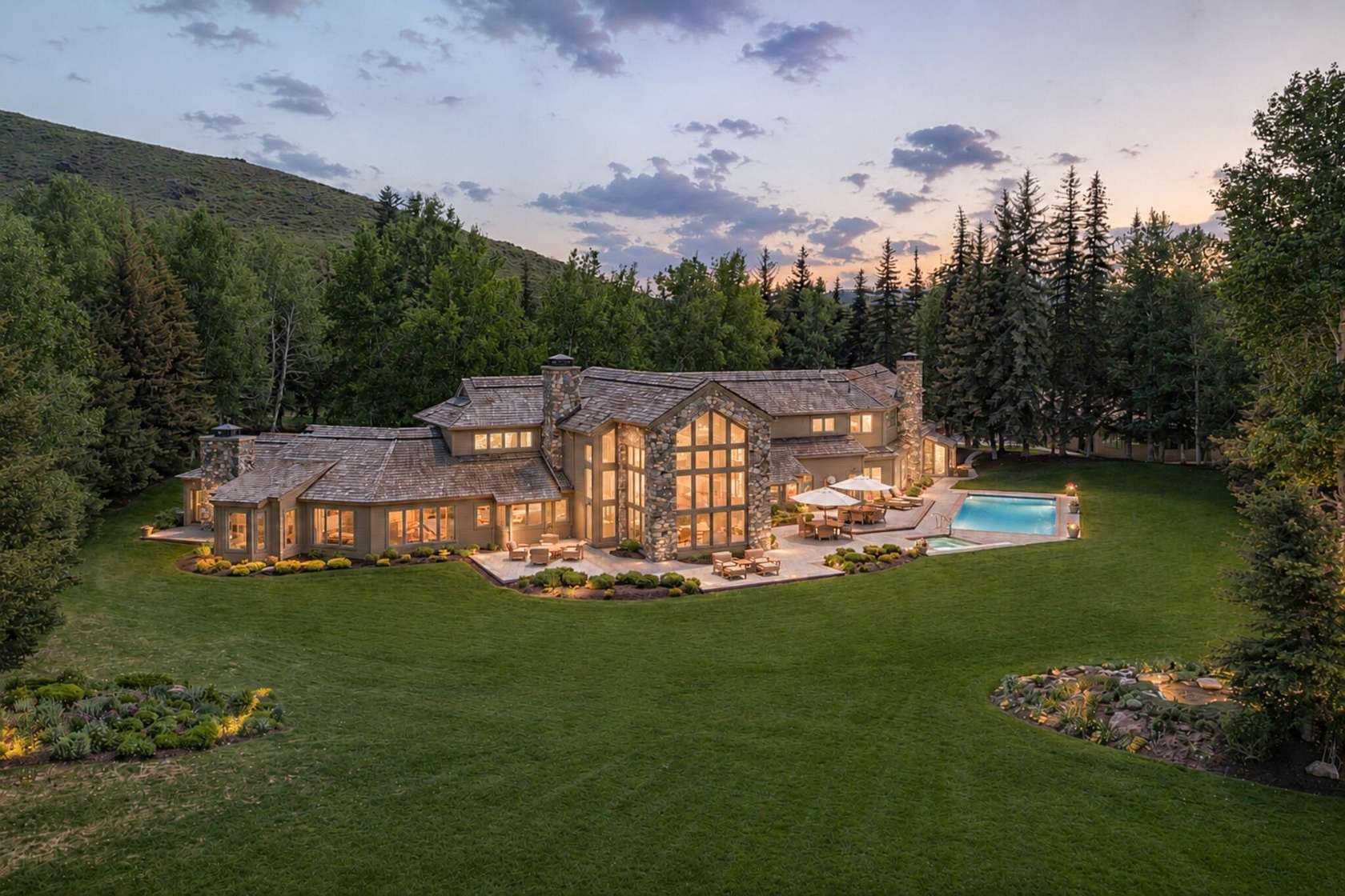 6.7 Acres of Land with Home for Sale in Ketchum, Idaho