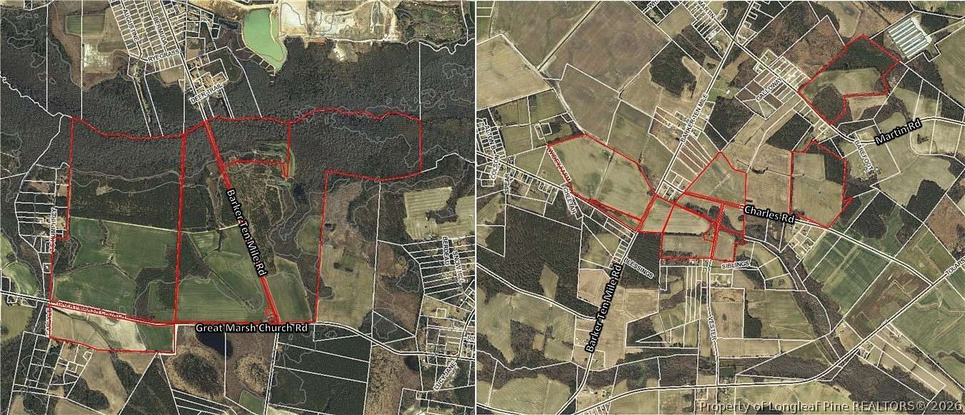 1,000 Acres of Agricultural Land for Sale in St. Pauls, North Carolina