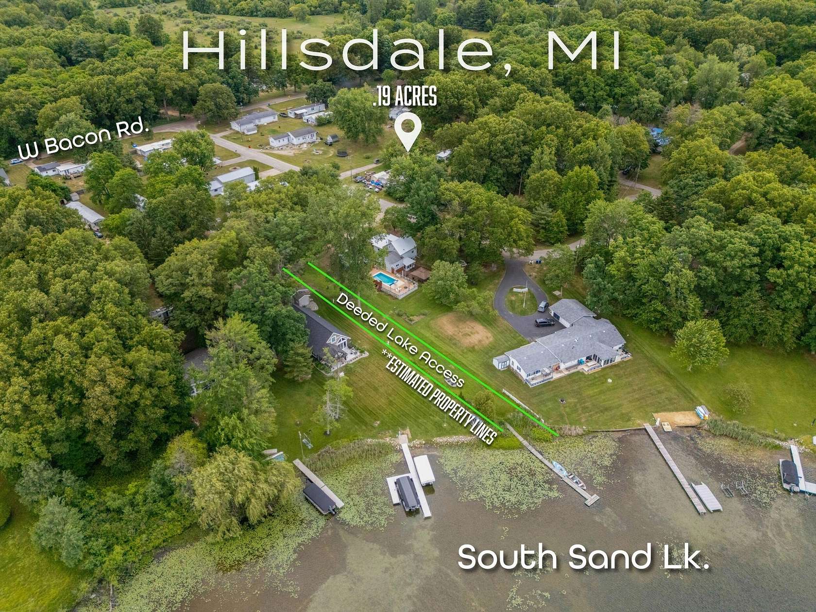 0.19 Acres of Land for Sale in Hillsdale, Michigan