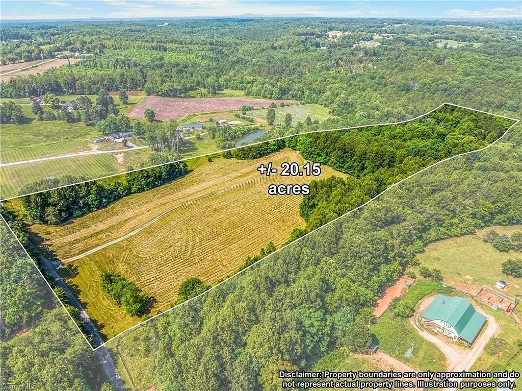 20.2 Acres of Recreational & Residential Land for Sale in Ararat, North Carolina