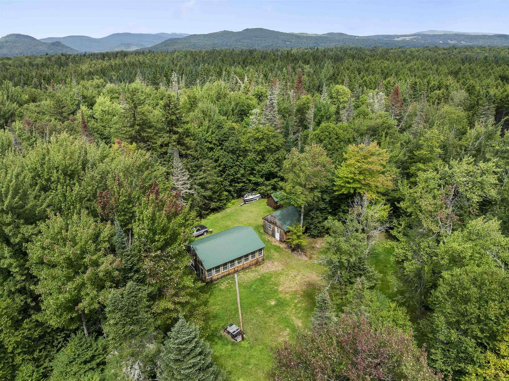 6.2 Acres of Land with Home for Sale in Pittsburg, New Hampshire