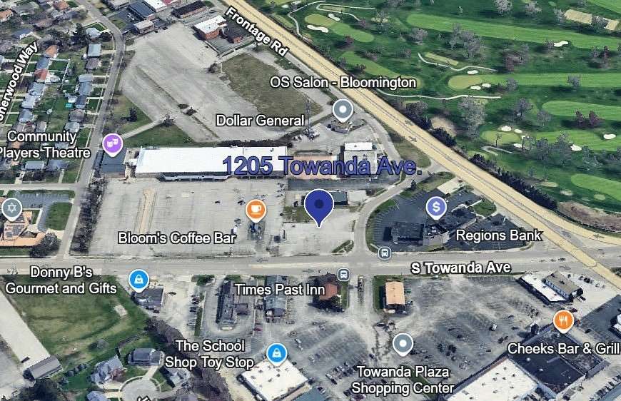 0.77 Acres of Commercial Land for Sale in Bloomington, Illinois
