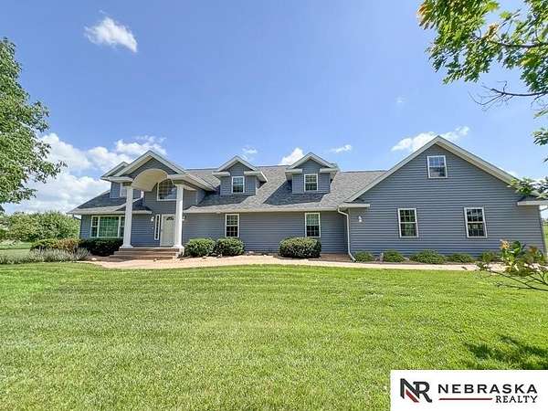 17.6 Acres of Recreational Land with Home for Sale in Waverly, Nebraska