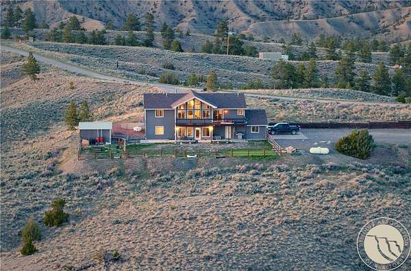 20 Acres of Land with Home for Sale in Molt, Montana