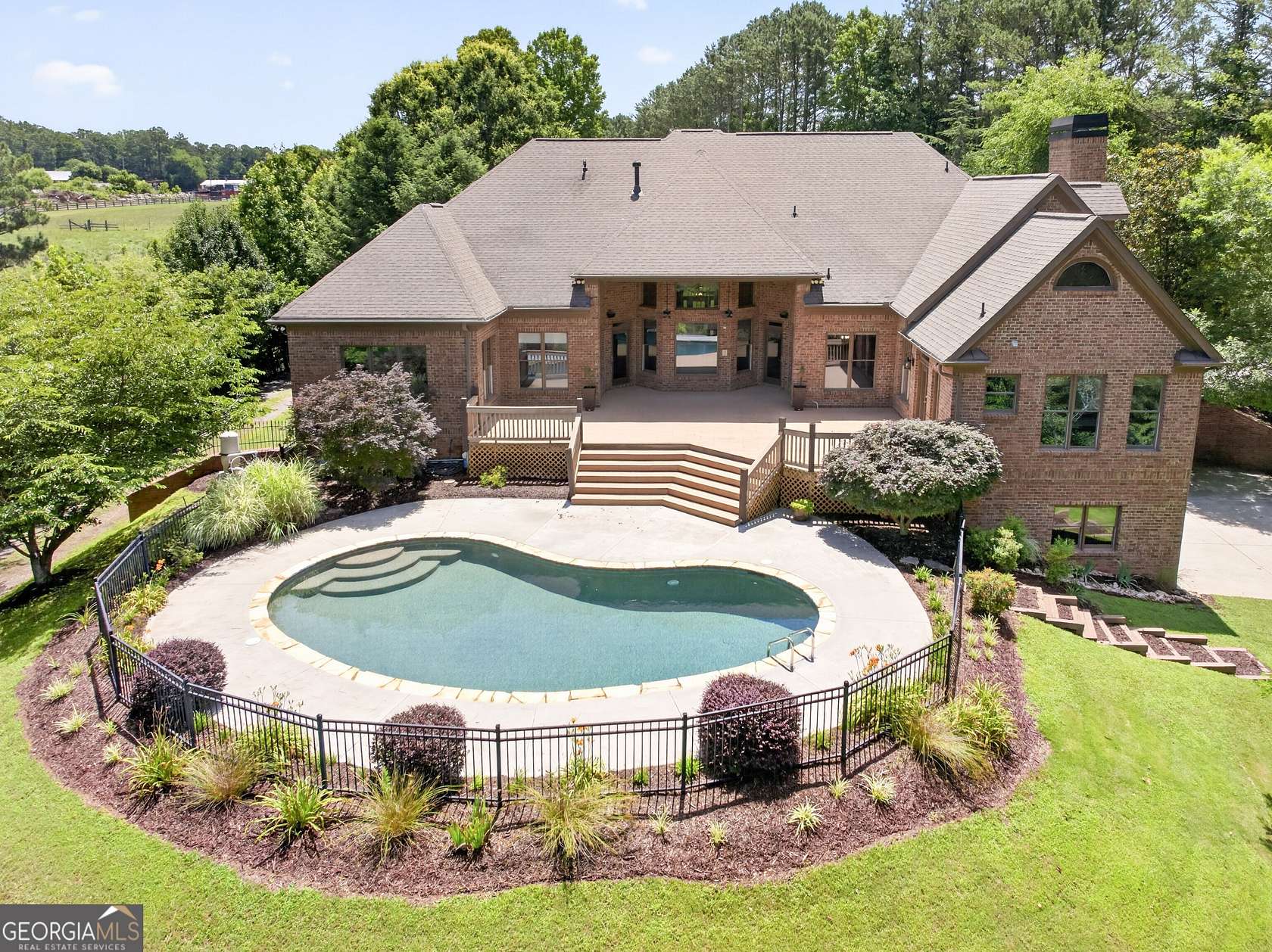 3 Acres of Land with Home for Sale in Cumming, Georgia