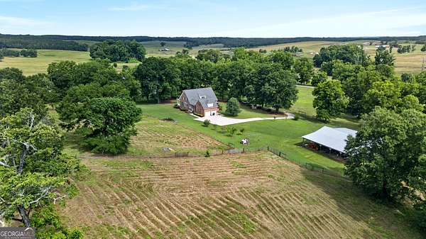 68.5 Acres of Land with Home for Sale in Five Points, Alabama