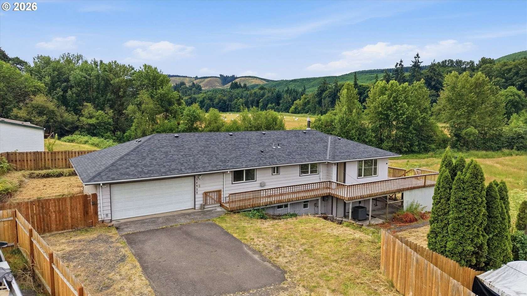 3.5 Acres of Land with Home for Sale in Deer Island, Oregon