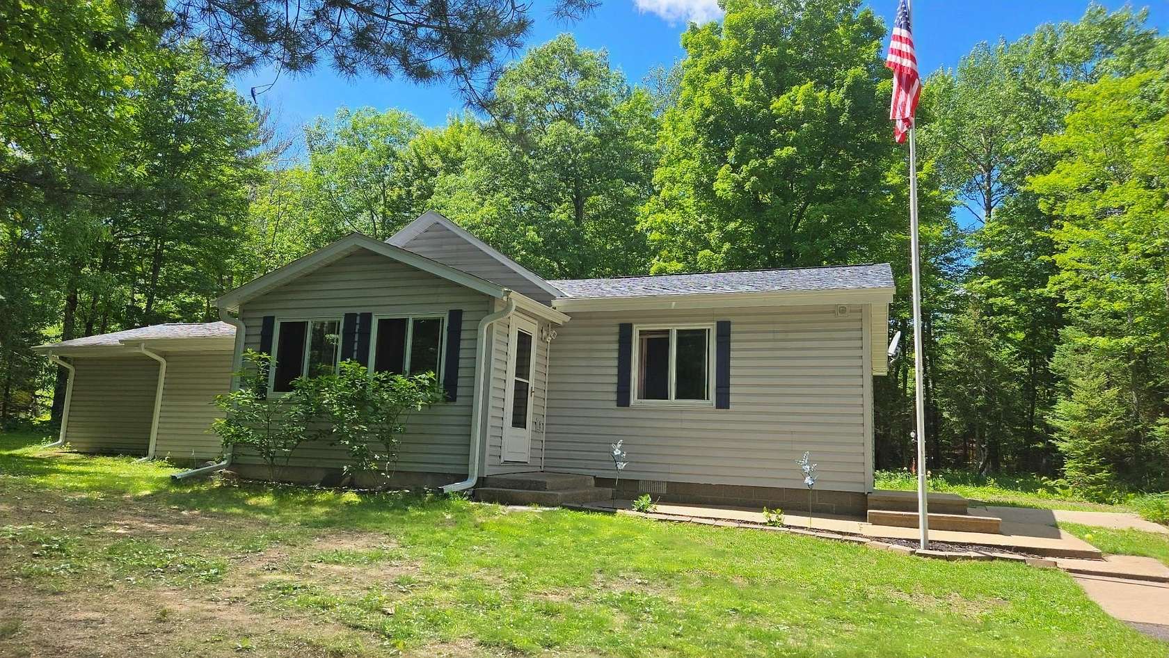 2 Acres of Land with Home for Sale in Eagle River, Wisconsin
