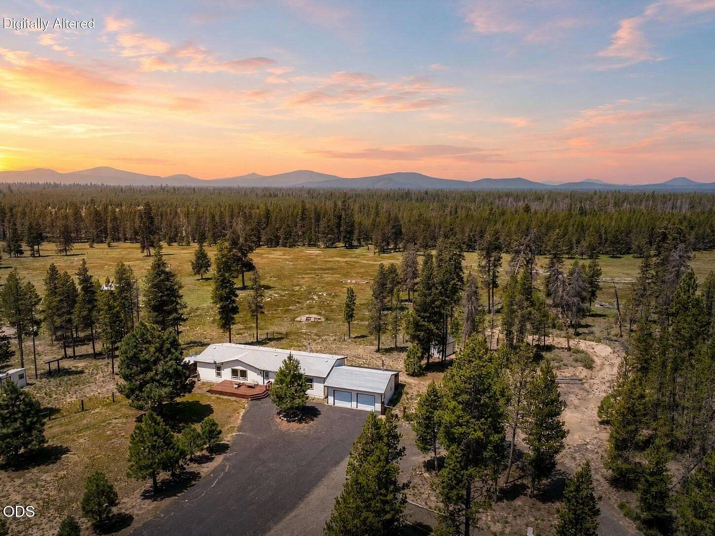 29.7 Acres of Recreational Land with Home for Sale in La Pine, Oregon