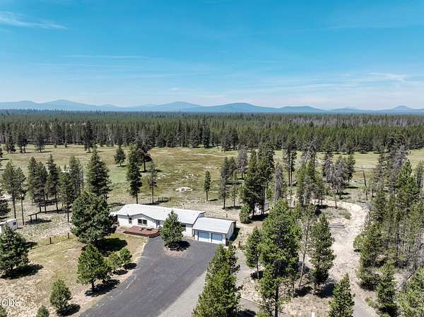 29.7 Acres of Recreational Land with Home for Sale in La Pine, Oregon