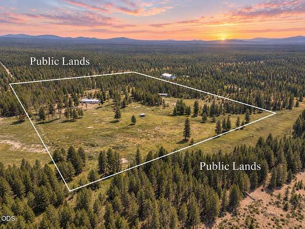29.7 Acres of Recreational Land with Home for Sale in La Pine, Oregon