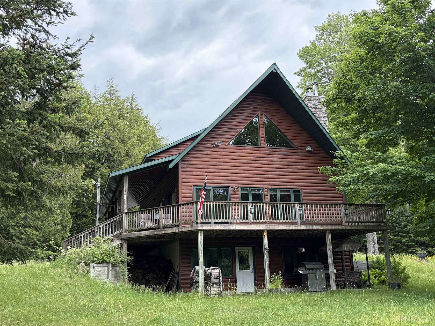 57.7 Acres of Recreational Land with Home for Sale in Manistique Township, Michigan