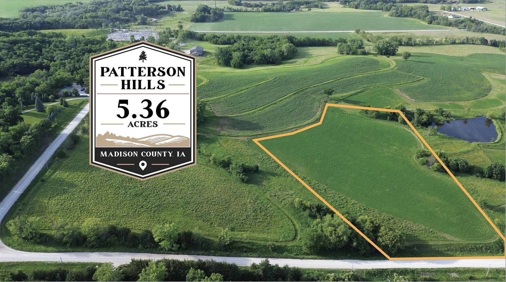 5.36 Acres of Residential Land for Sale in Winterset, Iowa