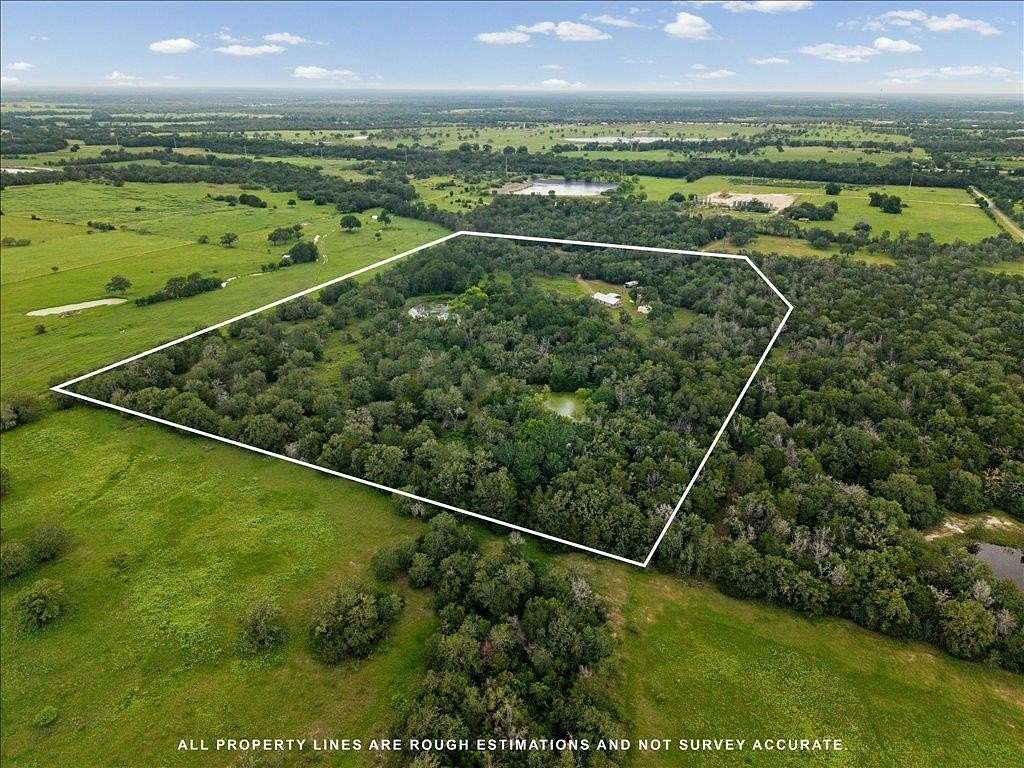 20.2 Acres of Land with Home for Sale in Flatonia, Texas