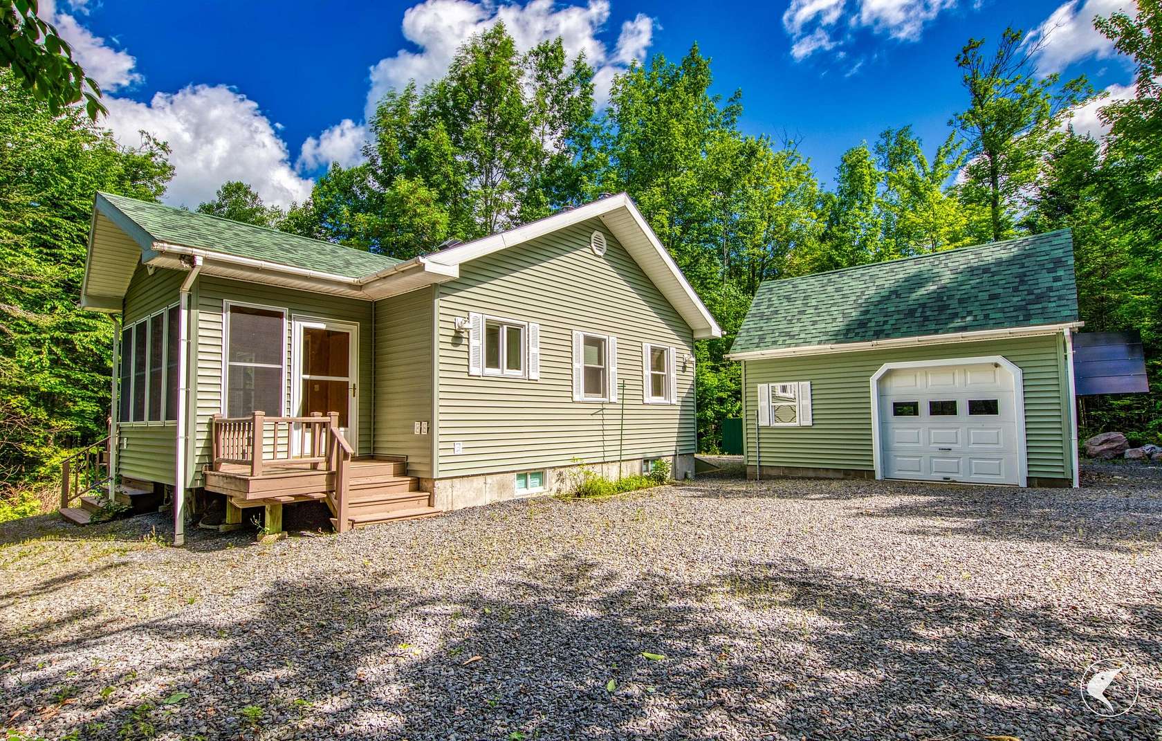 10.7 Acres of Recreational Land with Home for Sale in Au Sable Forks, New York