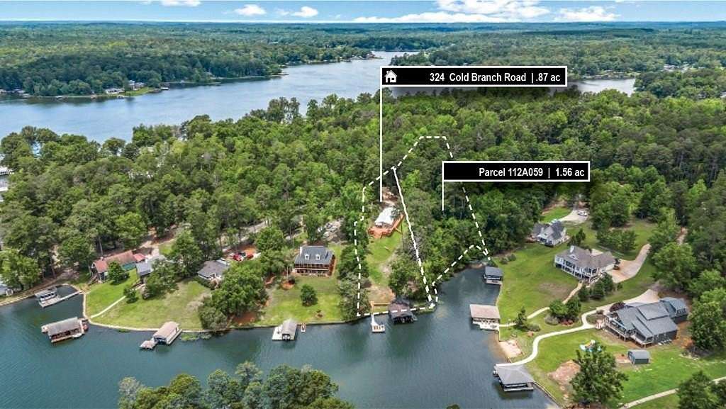 2.43 Acres of Land with Home for Sale in Eatonton, Georgia