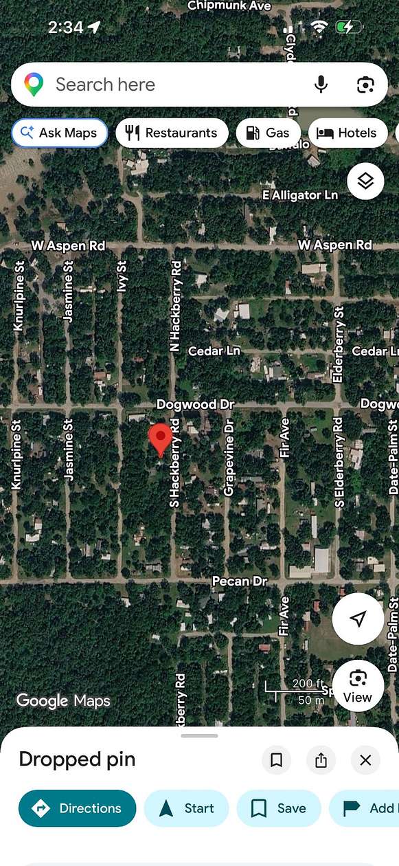 0.07 Acres of Residential Land for Sale in Stigler, Oklahoma