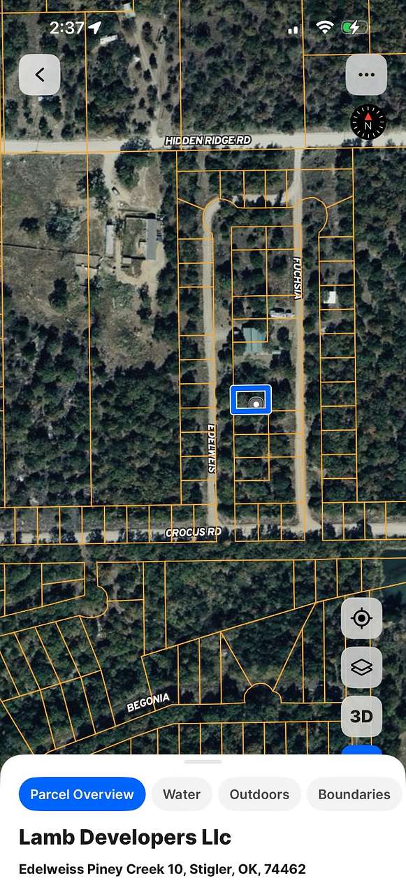 0.06 Acres of Residential Land for Sale in Stigler, Oklahoma