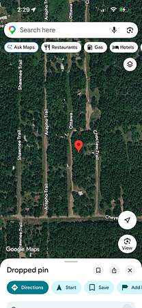0.06 Acres of Residential Land for Sale in Eufaula, Oklahoma