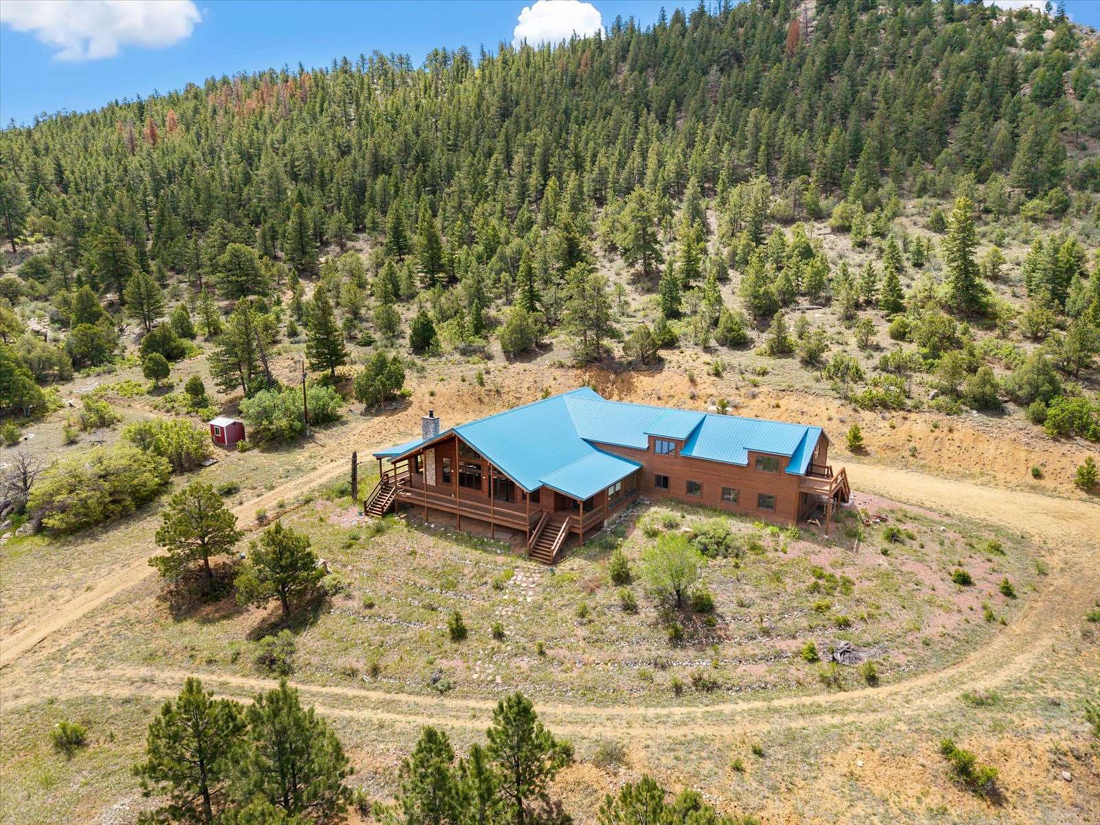 44 Acres of Land with Home for Sale in Cotopaxi, Colorado