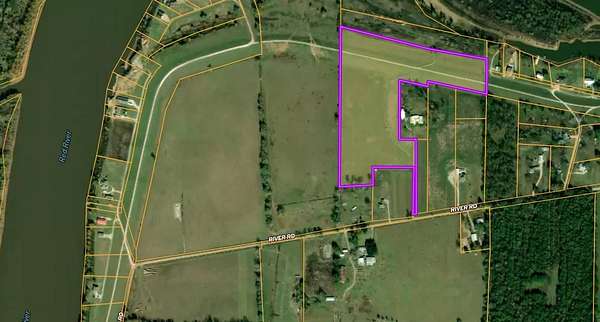 22.5 Acres of Agricultural & Residential Land for Sale in Marksville, Louisiana