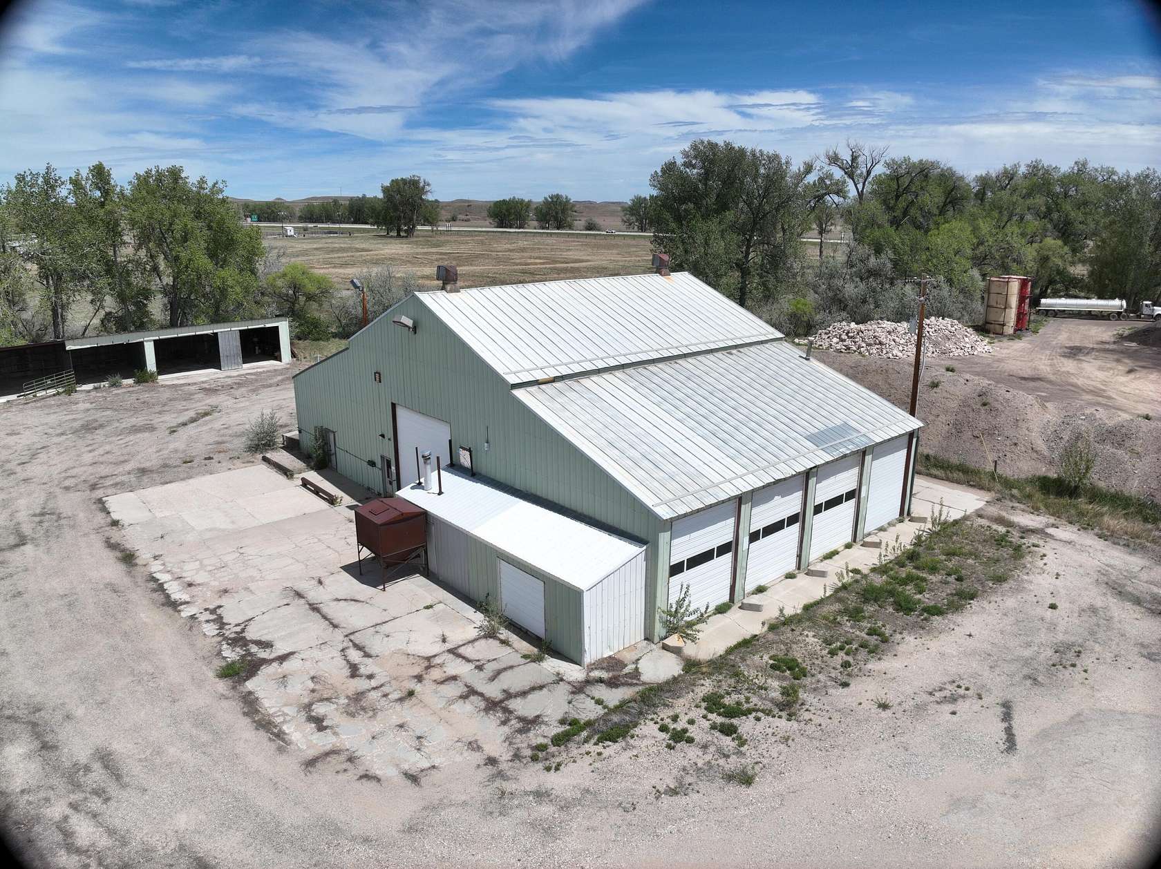 5 Acres of Improved Commercial Land for Sale in Buffalo, Wyoming