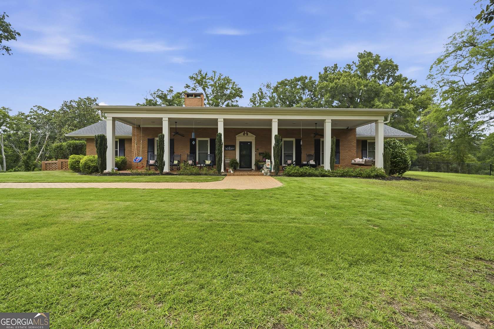 4.2 Acres of Land with Home for Sale in Milledgeville, Georgia
