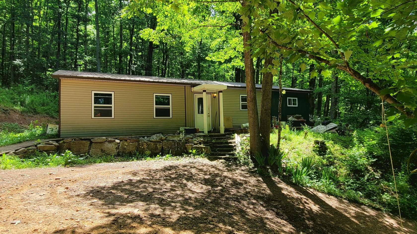 44.5 Acres of Recreational Land with Home for Sale in Rainelle, West Virginia
