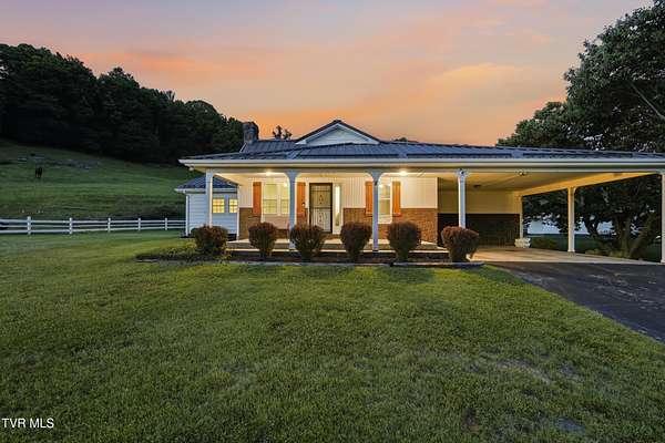 4.78 Acres of Land with Home for Sale in Elizabethton, Tennessee