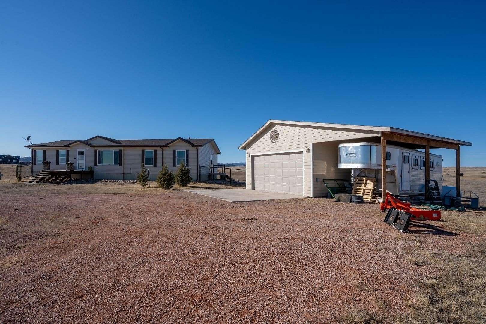 7.24 Acres of Land with Home for Sale in Hermosa, South Dakota