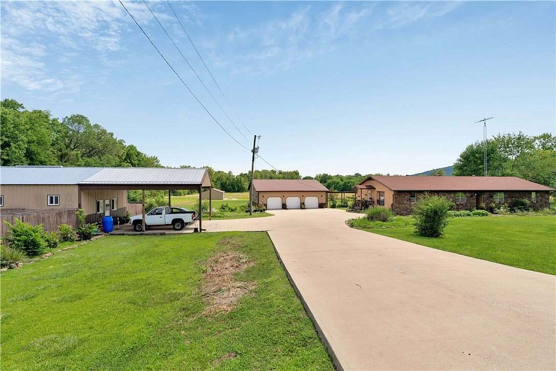 13.4 Acres of Land with Home for Sale in Prairie Grove, Arkansas