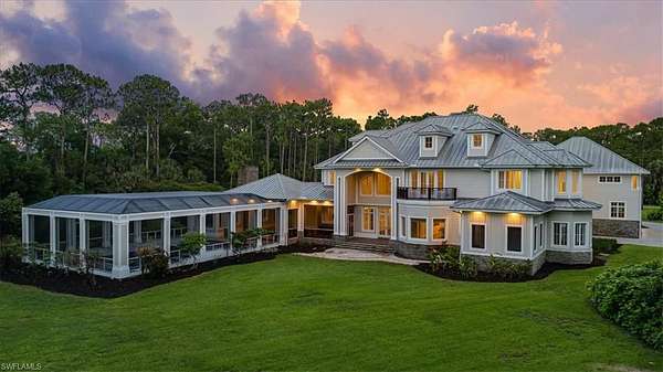 4.77 Acres of Land with Home for Sale in Naples, Florida