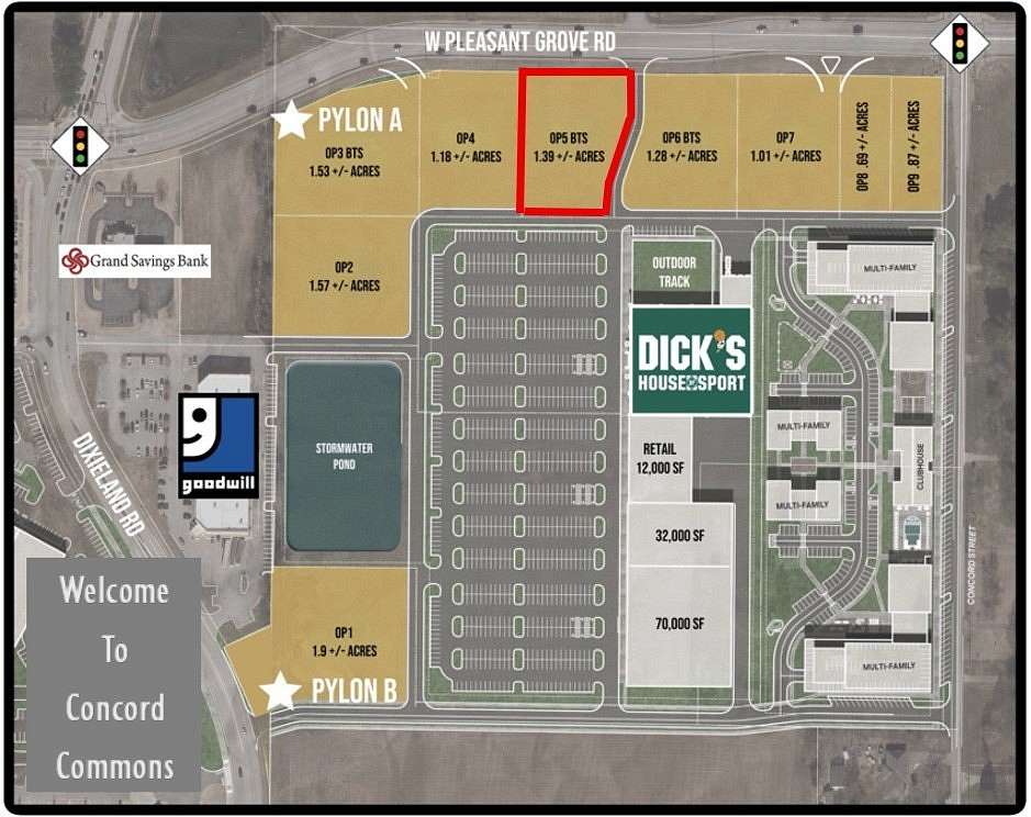 1.39 Acres of Commercial Land for Sale in Lowell, Arkansas