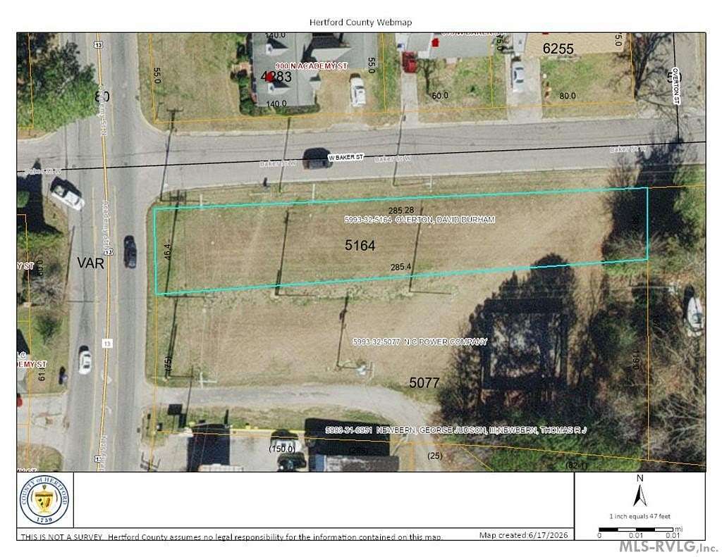 0.28 Acres of Commercial Land for Sale in Ahoskie, North Carolina