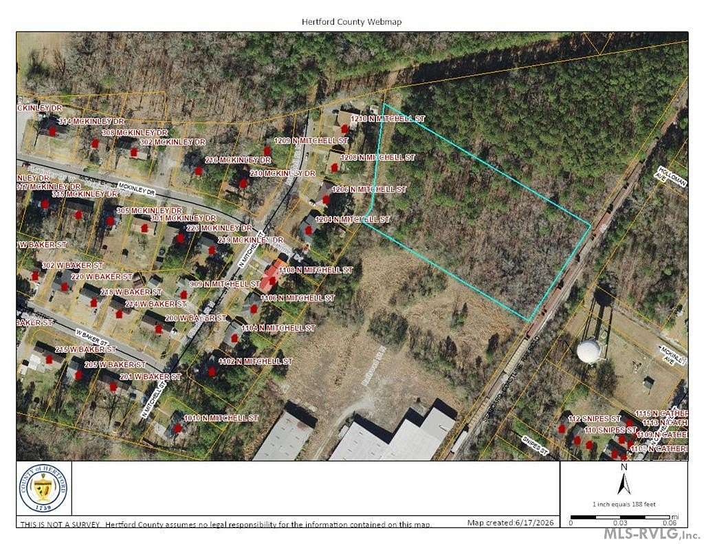 3.1 Acres of Land for Sale in Ahoskie, North Carolina